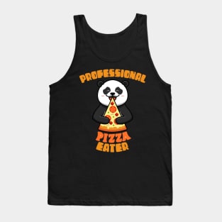 Professional Pizza Eater Panda Gift For Foodies Tank Top